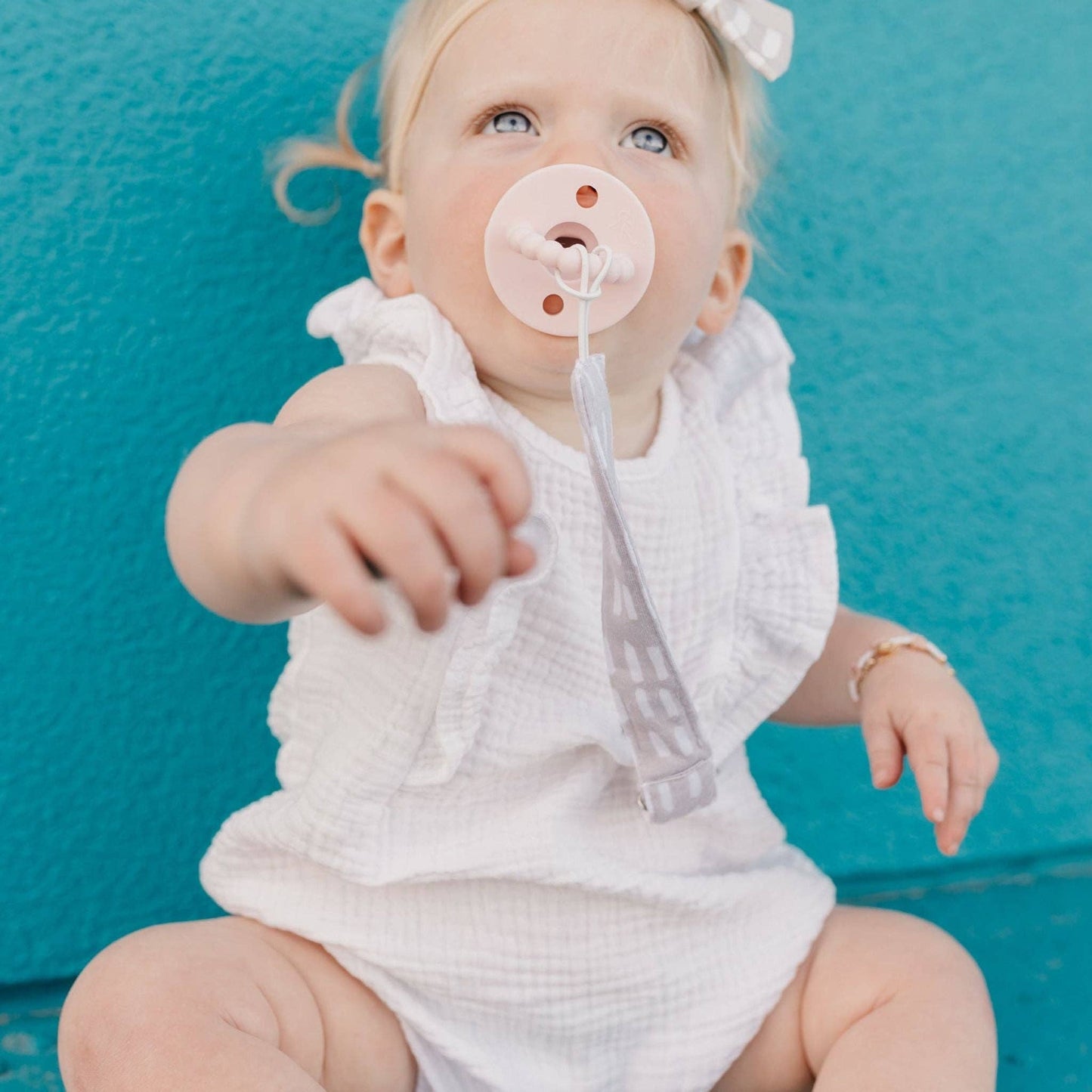 Copper Pearl | Binky Clips - Bliss
