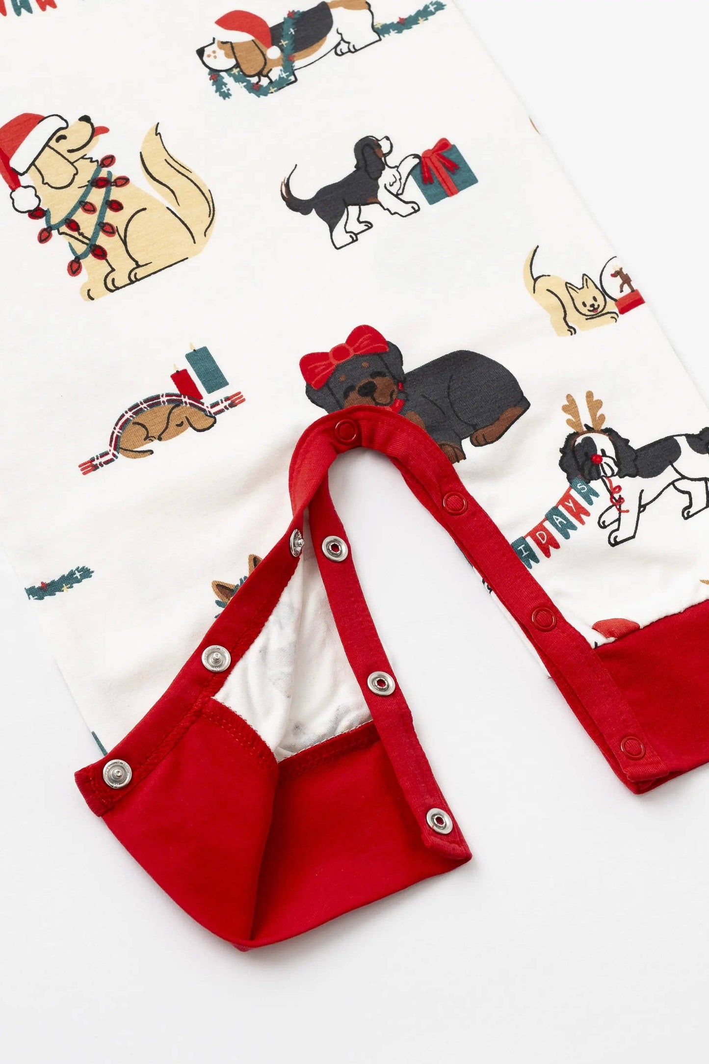 Pawliday Dogs Henley Baby Romper