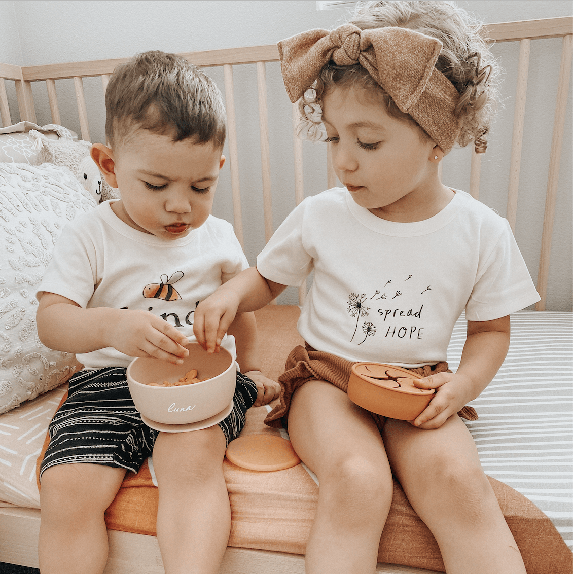 organic cotton tee | bumble bee kind