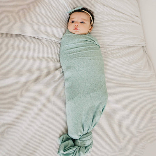 Copper Pearl | Knit Swaddle Blanket - Emerson