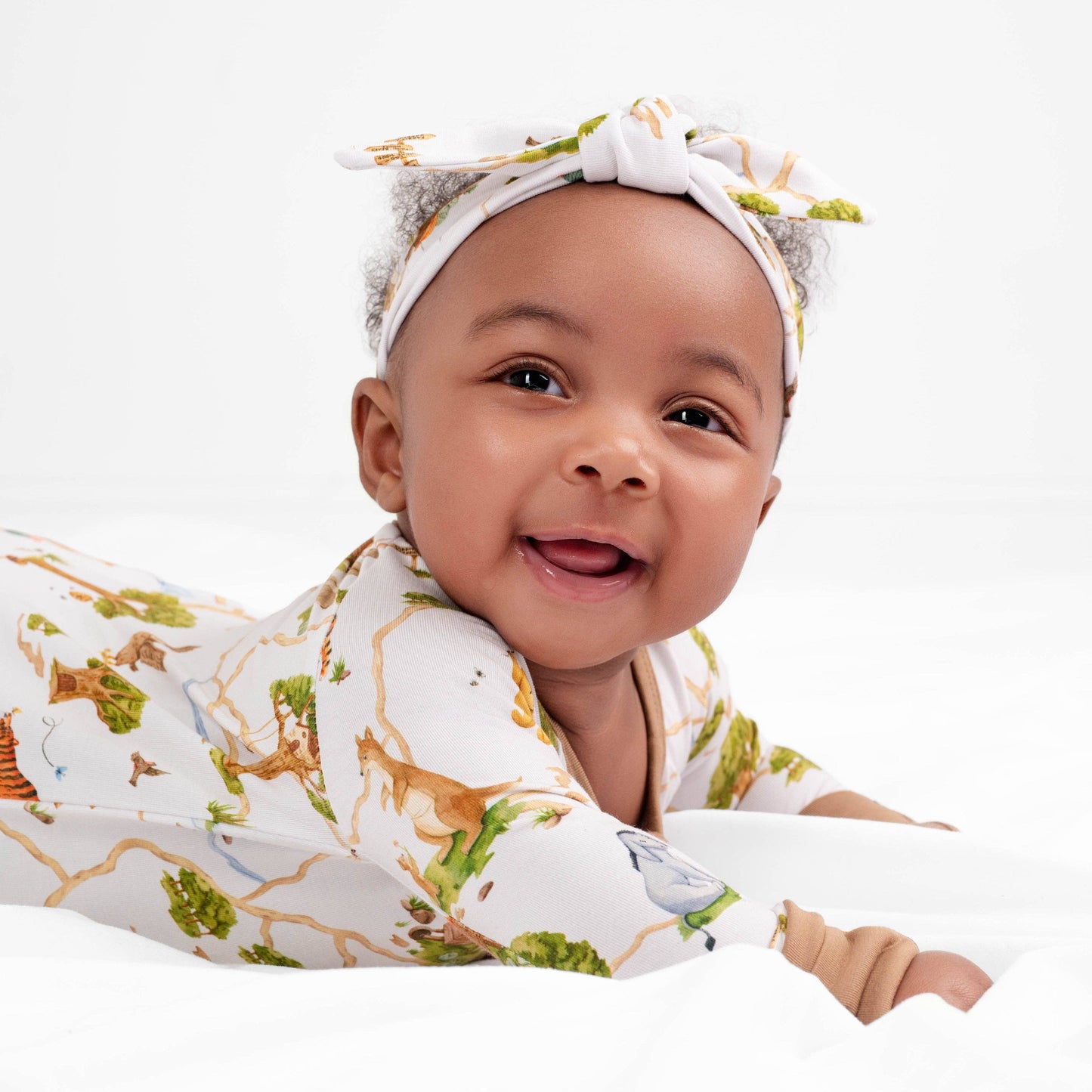 Oh Bother, It's Bedtime Bamboo Zipper Romper