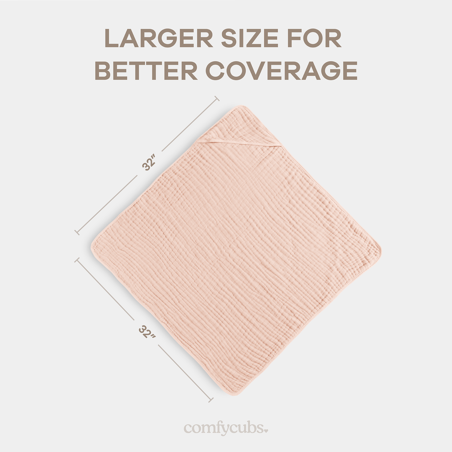 6 Layer Muslin Hooded Towel