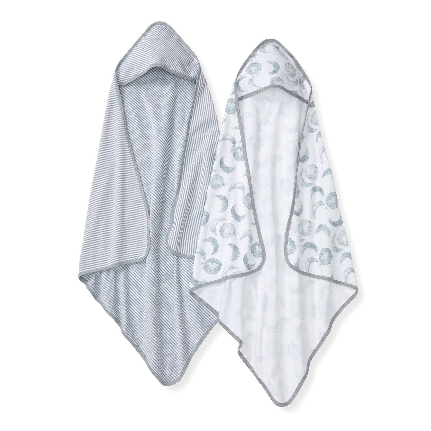 Hello Moon Knit Terry Towels  - Set of 2 | Organic Cotton