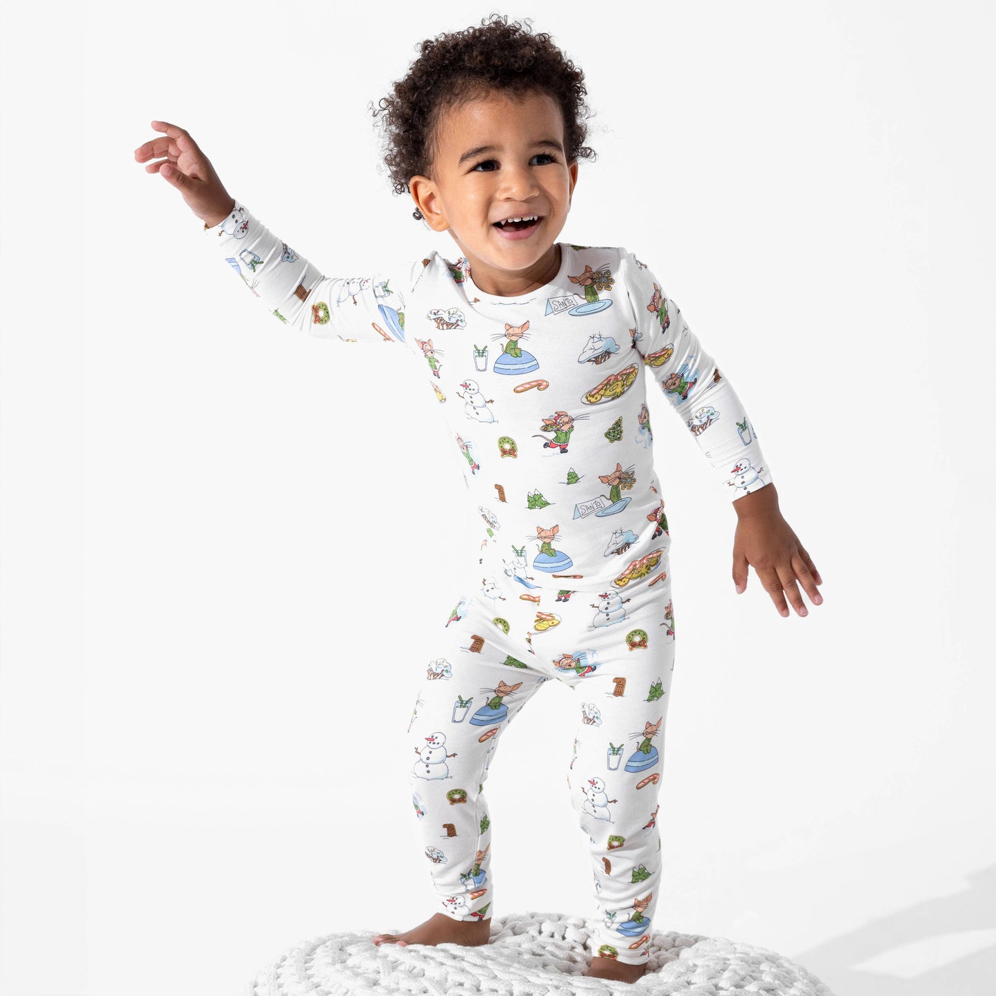 If You Give A Mouse A Cookie Christmas Bamboo Kids Pajamas