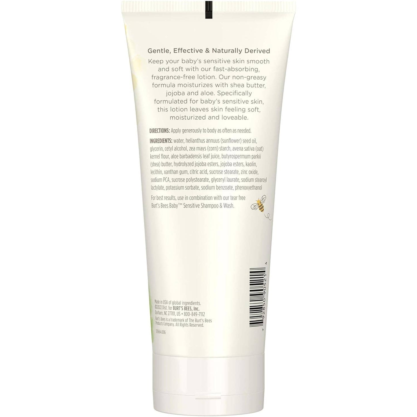 Burt's Bees - Ultra Gentle Sensitive Baby Lotion With Aloe