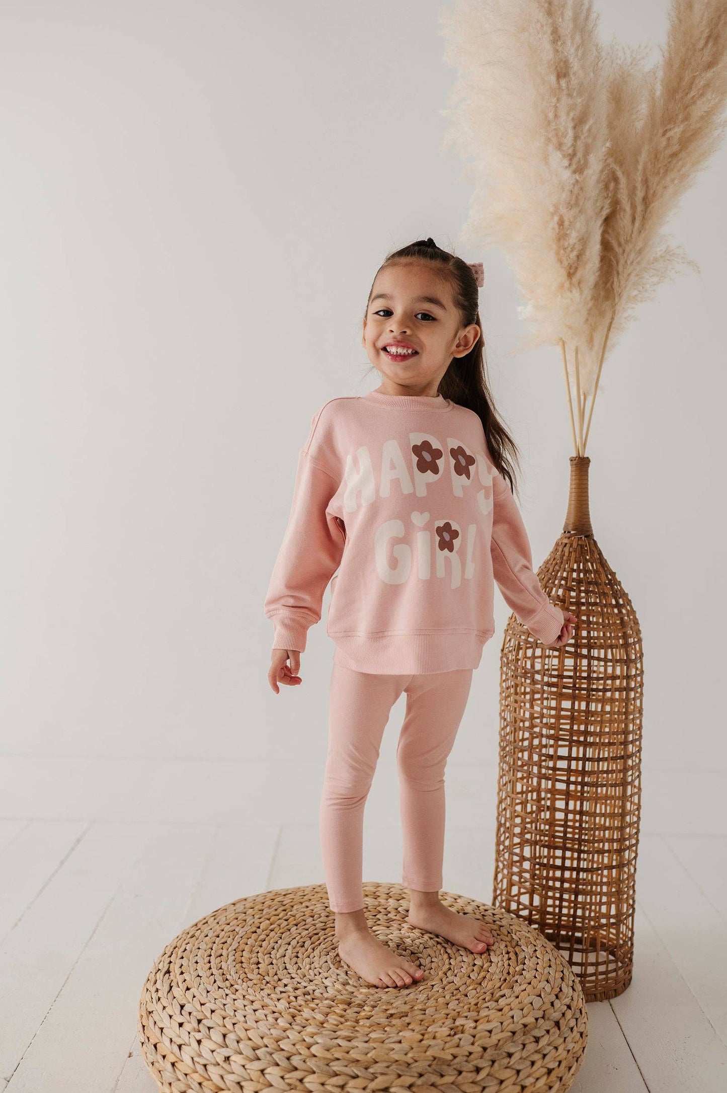 Misty Rose Bamboo Leggings Bamboo