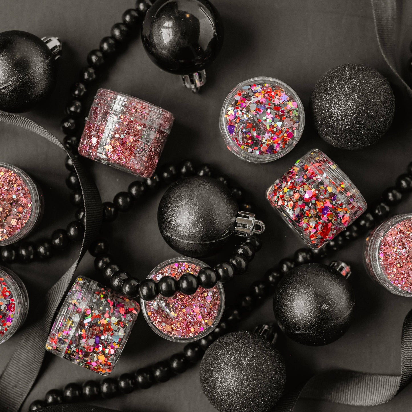 Rose Gold Hair Glitter