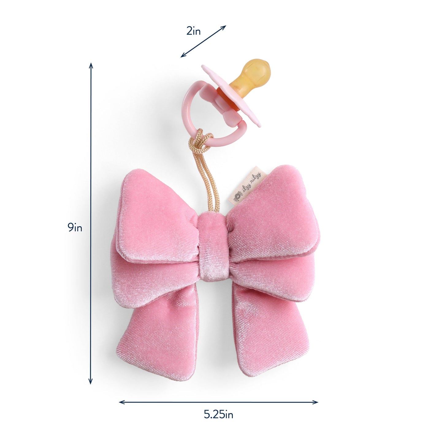 Itzy Ritzy | Bitzy Pal Natural Rubber Pacifier & Plush