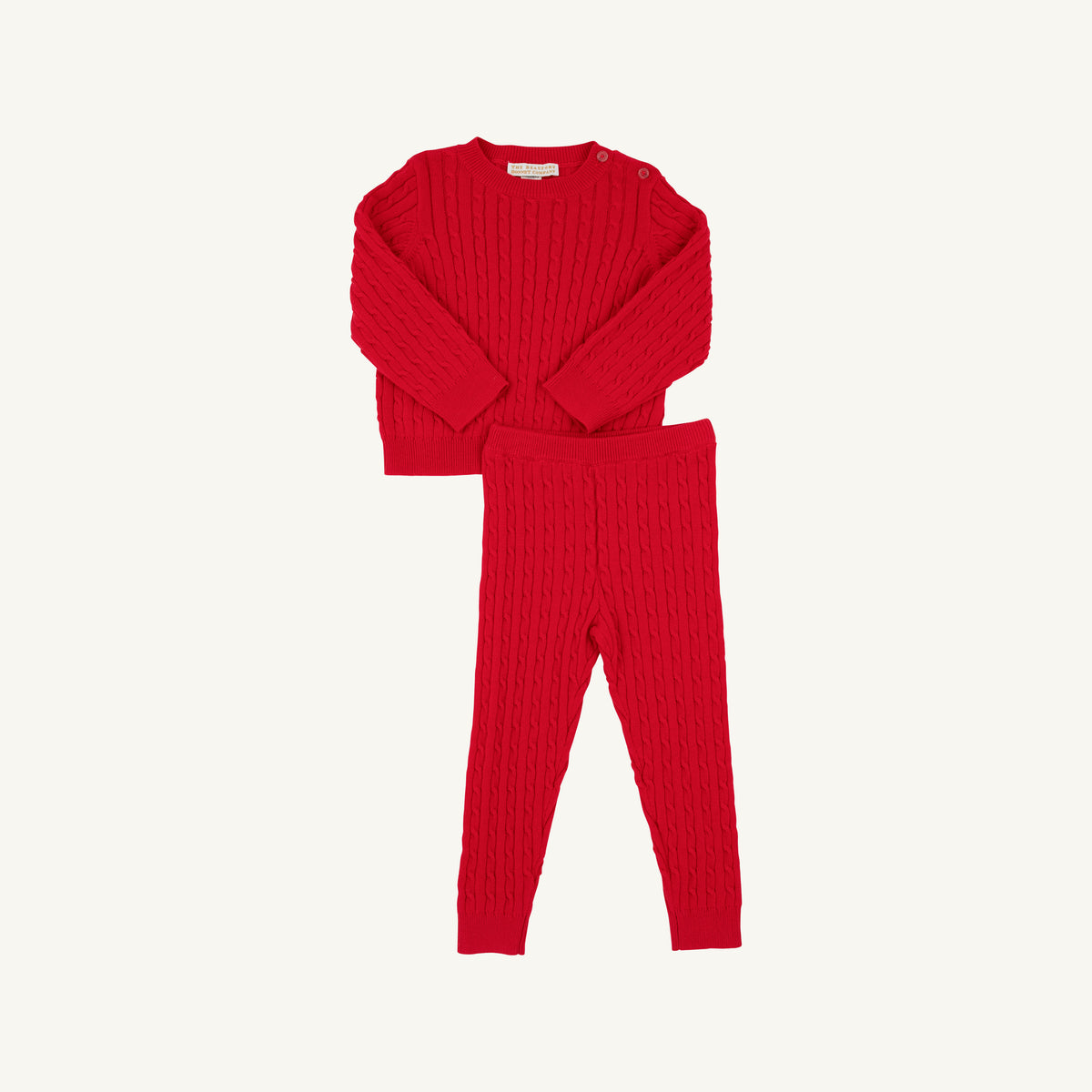 TBBC | Crawford Cable Knit Set - Richmond Red