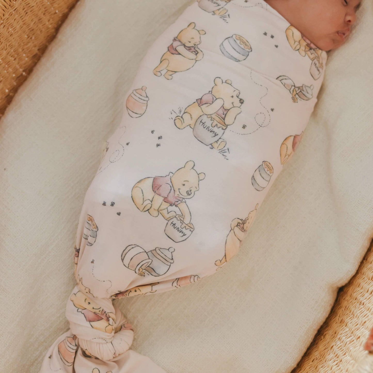 Copper Pearl | Knit Swaddle Blanket - Hunny