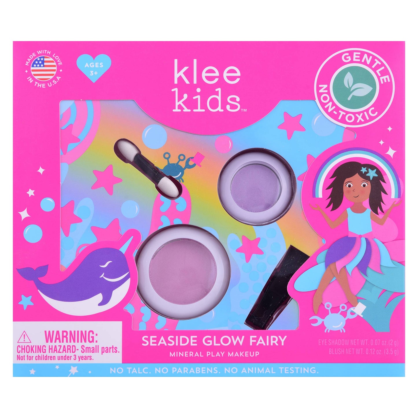 Klee Naturals | Twinkle Magic Fairy - Klee Kids Play Makeup 2-PC Kit