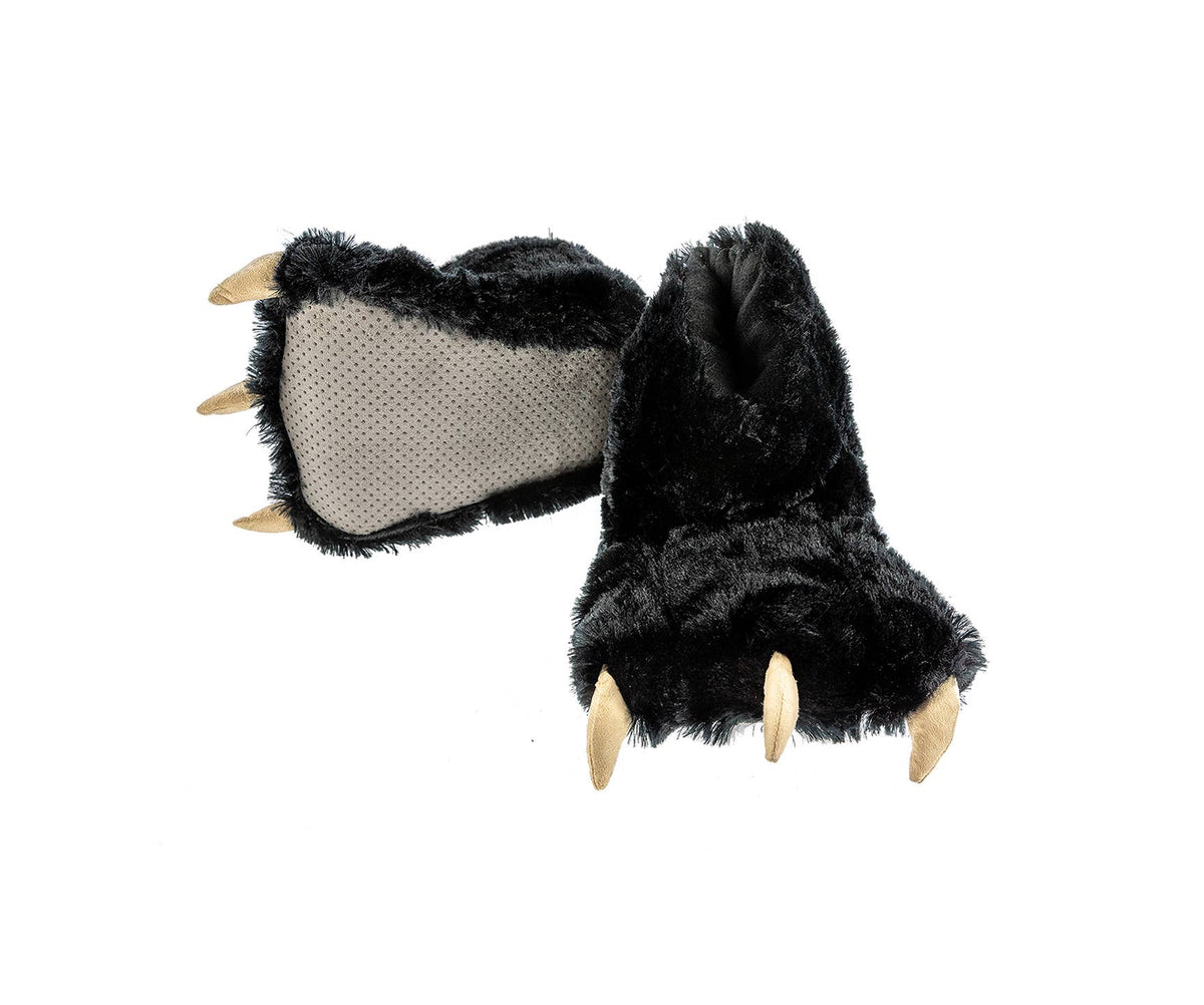 LazyOne | Black Bear Paw Slipper