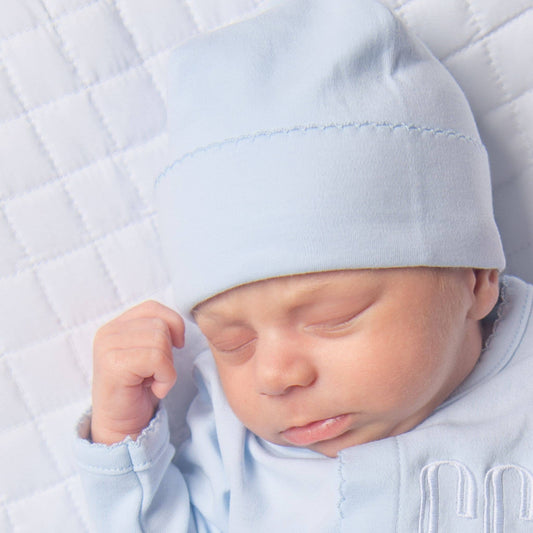 Magnolia Baby | Essentials Solid Blue Hat