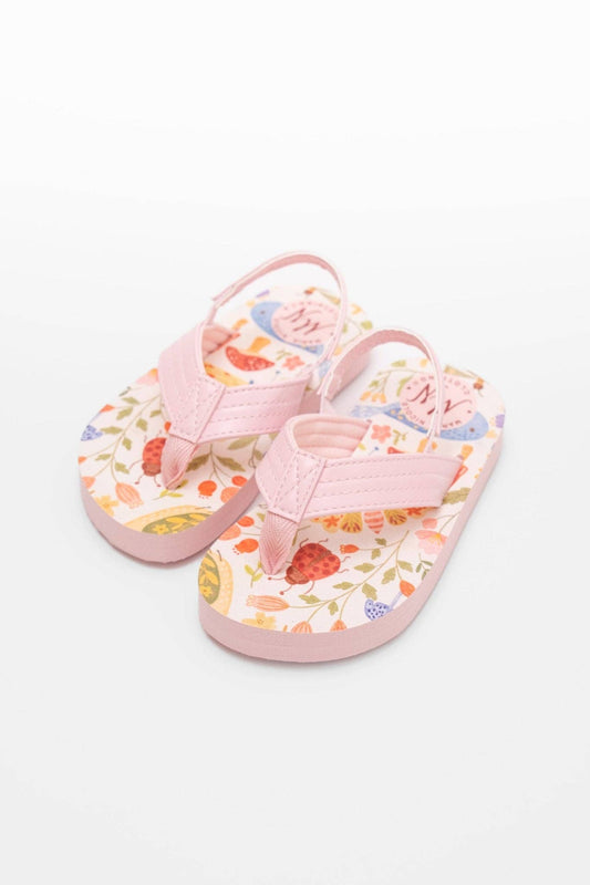 Tennessee Garden Flip Flops with Backstrap