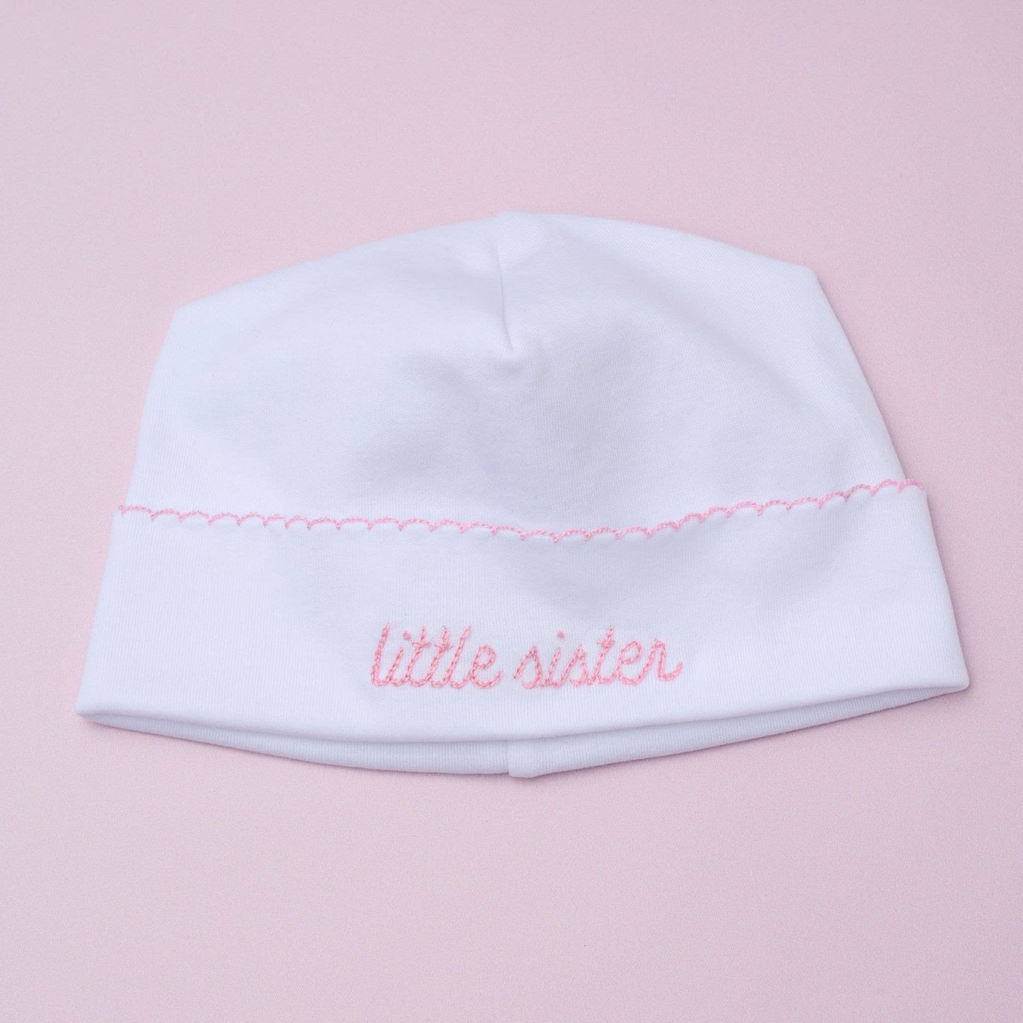 Magnolia Baby | Little Sister Embroidered Hat