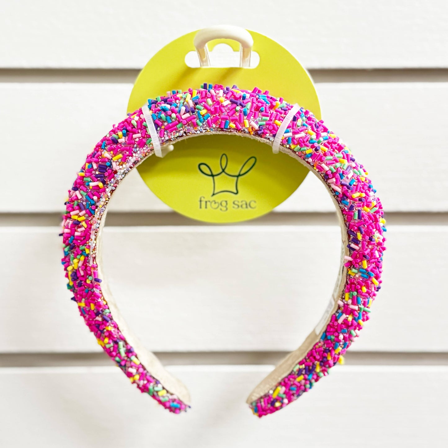 Rainbow Confetti Sprinkles Headband