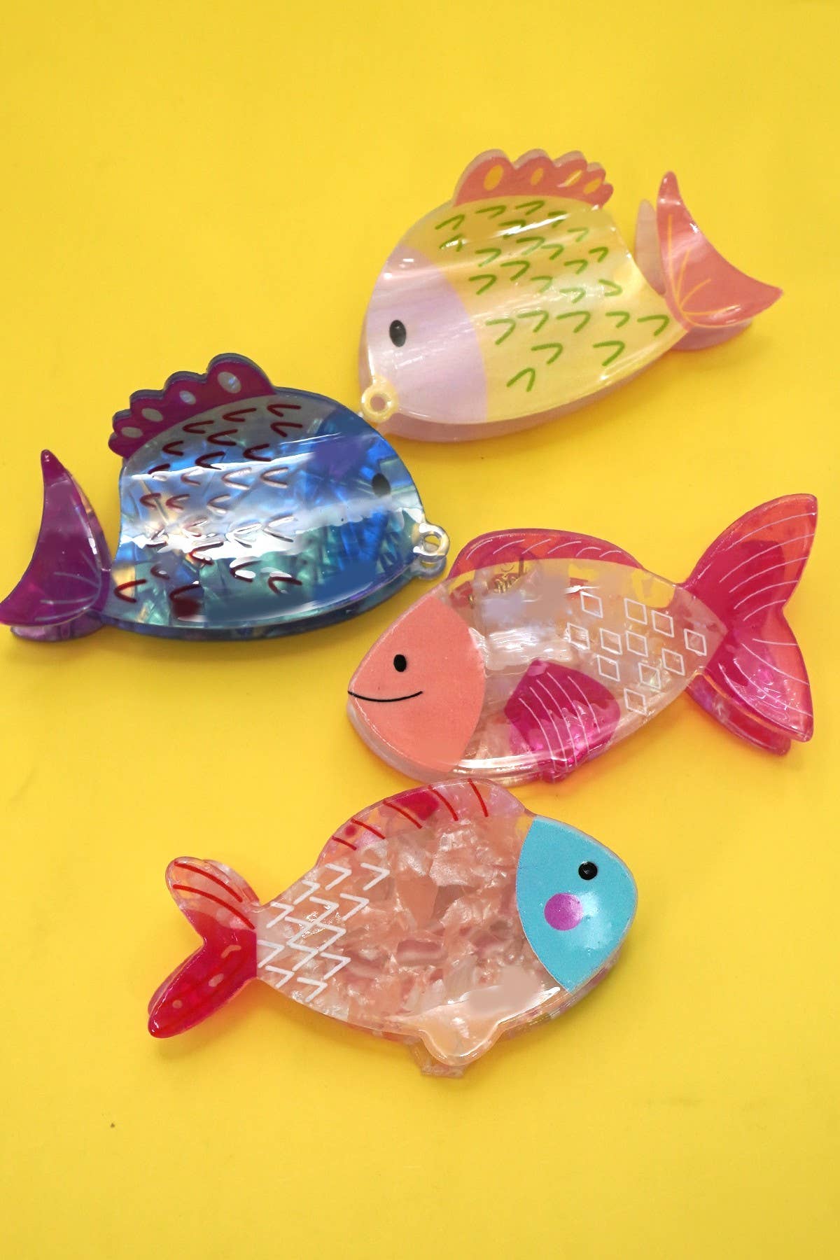Reel Cute Fish Claw Clips
