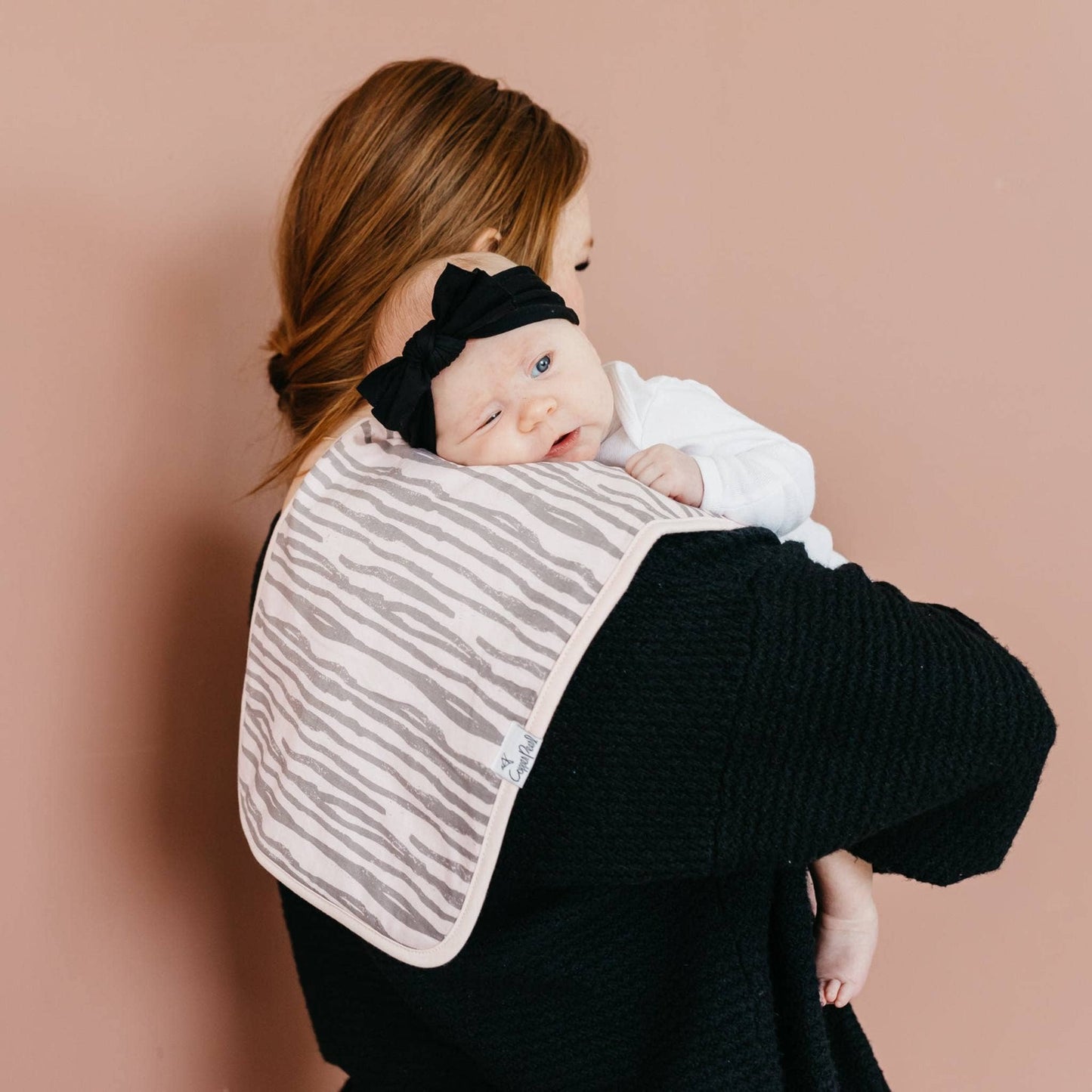 Copper Pearl | 3 Pack Premium Burp Cloths - Zara