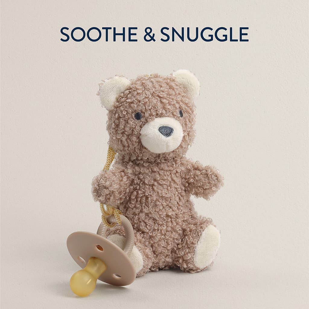 Itzy Ritzy | Bitzy Pal Natural Rubber Pacifier & Plush