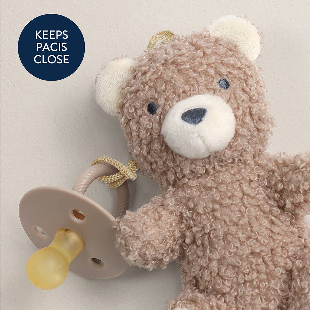 Itzy Ritzy | Bitzy Pal Natural Rubber Pacifier & Plush