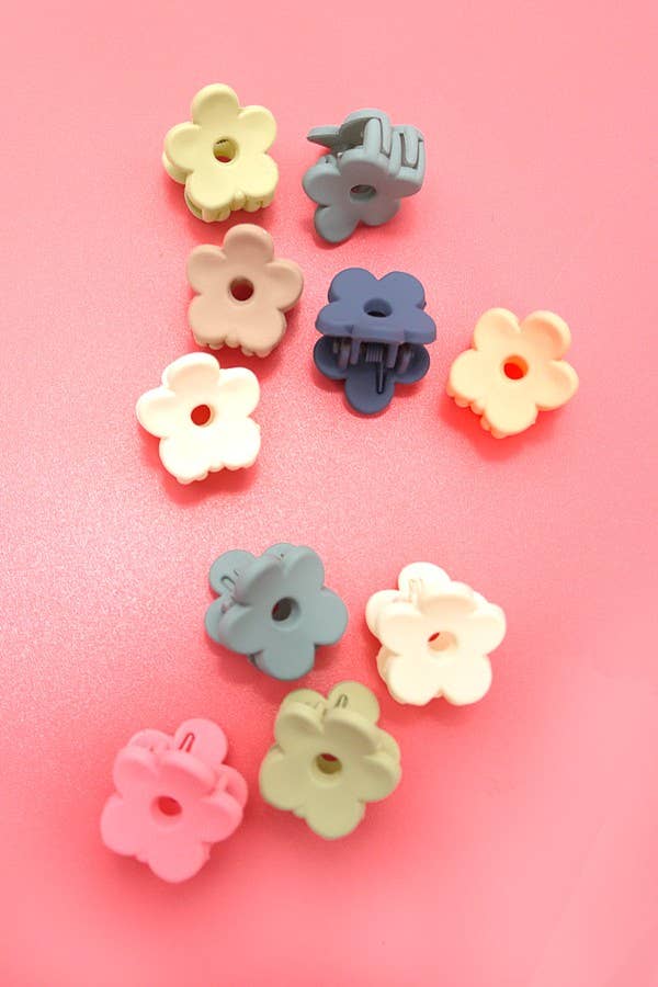 Mini Pack of 10 Hair Clips