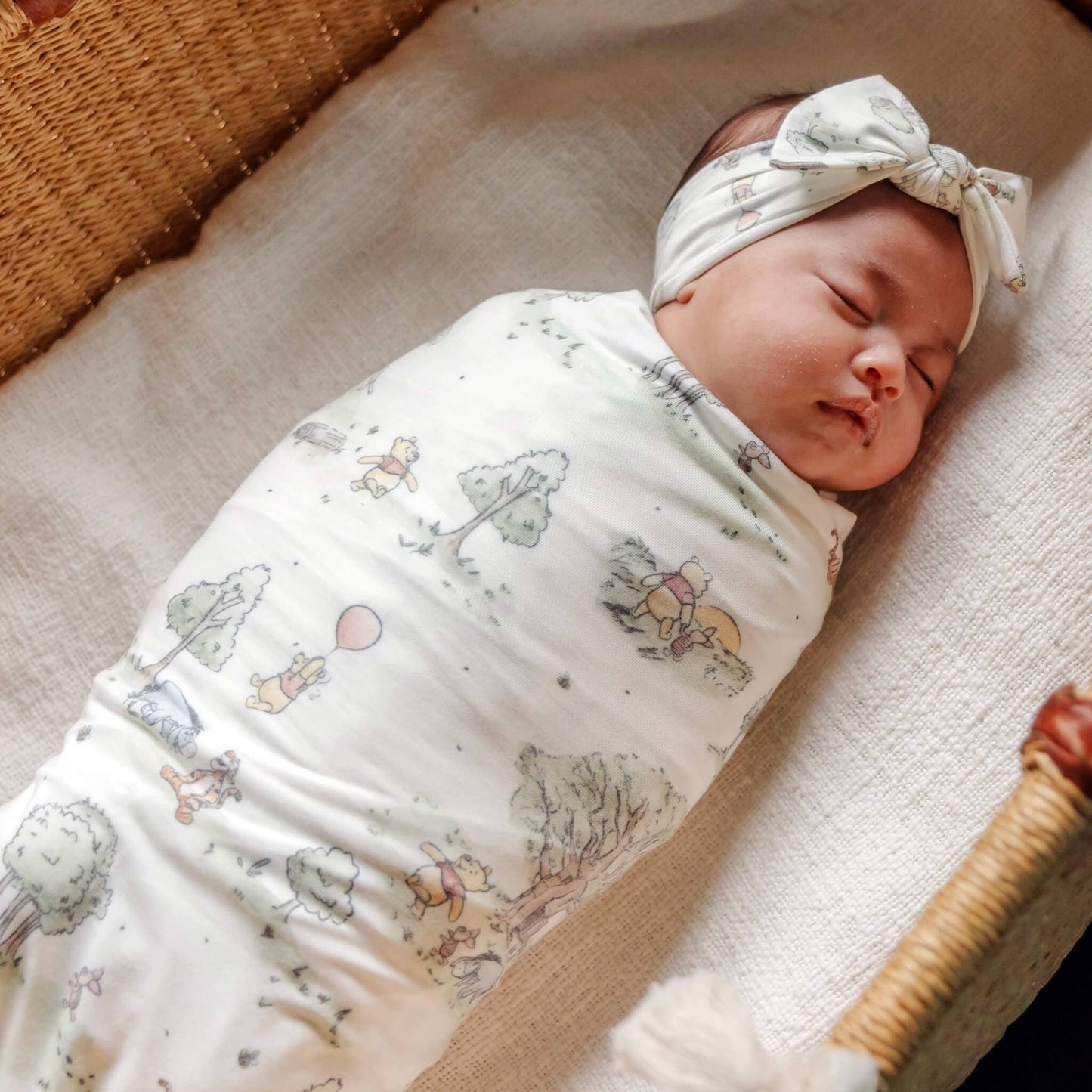 Copper Pearl | Knit Swaddle Blanket - Hundred Acre Wood
