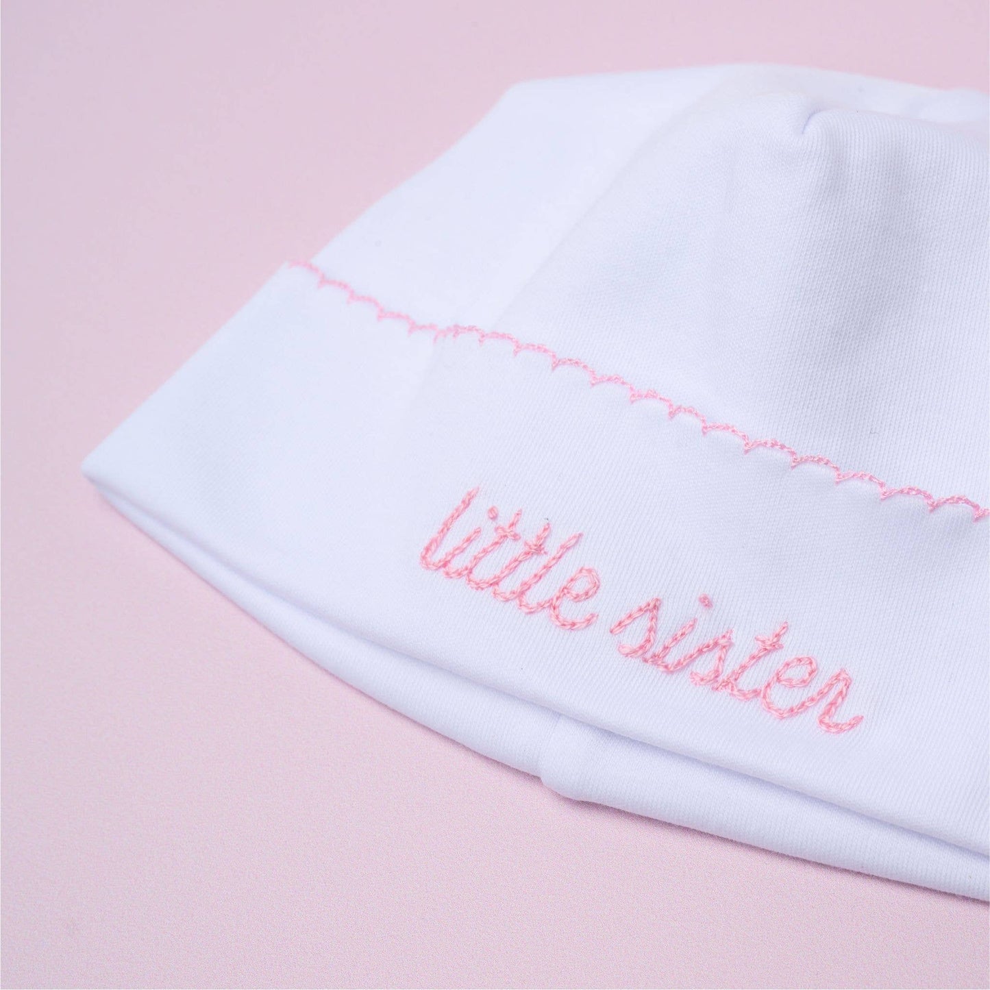 Magnolia Baby | Little Sister Embroidered Hat