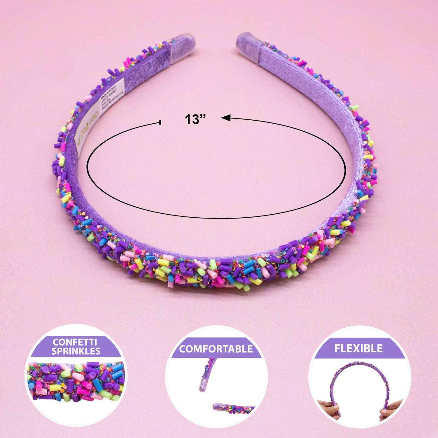 Thin Sprinkle Headband