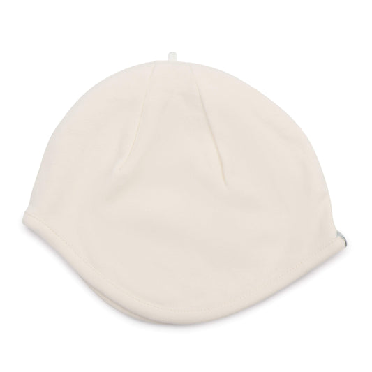 Organic cotton baby cap | ivory