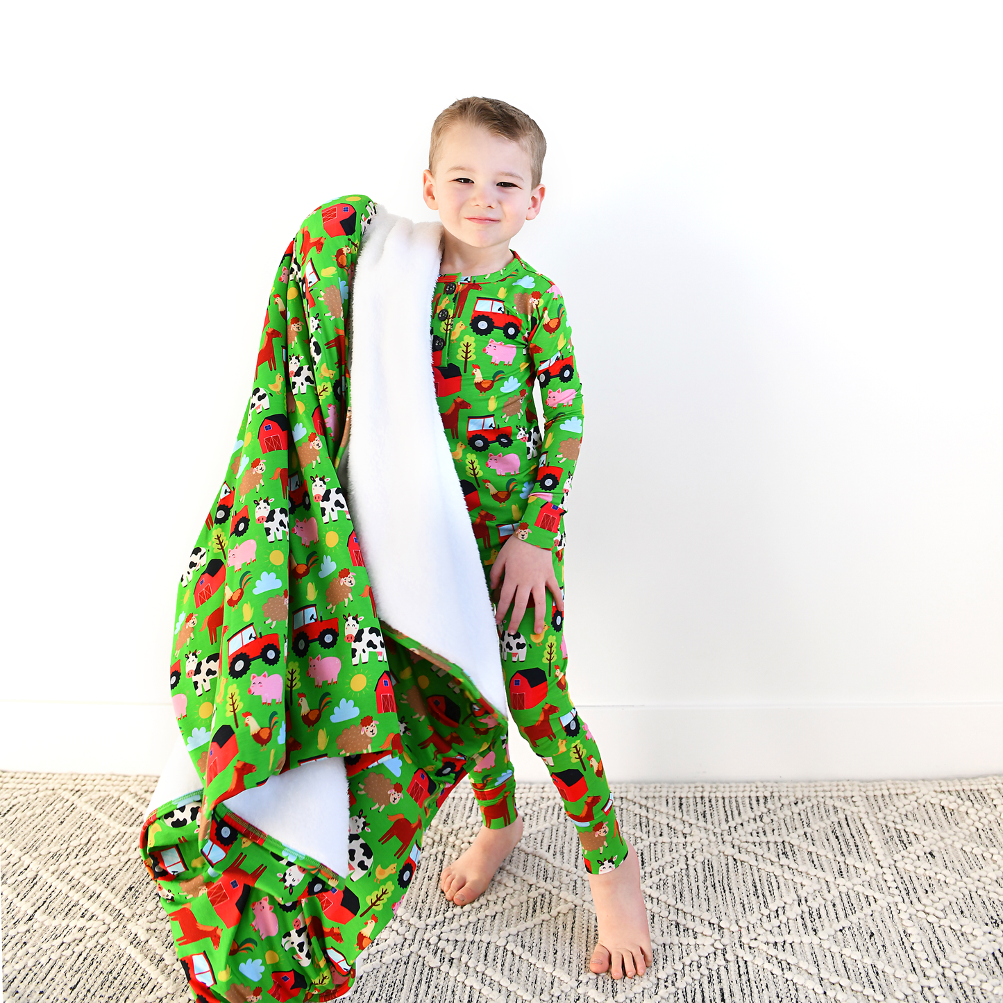 Tanner Two Piece Bamboo Pajamas