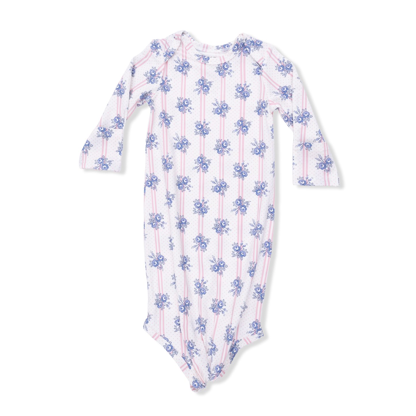 Angel Dear | Stripe Dot Roses - Knotted Gown and Headband