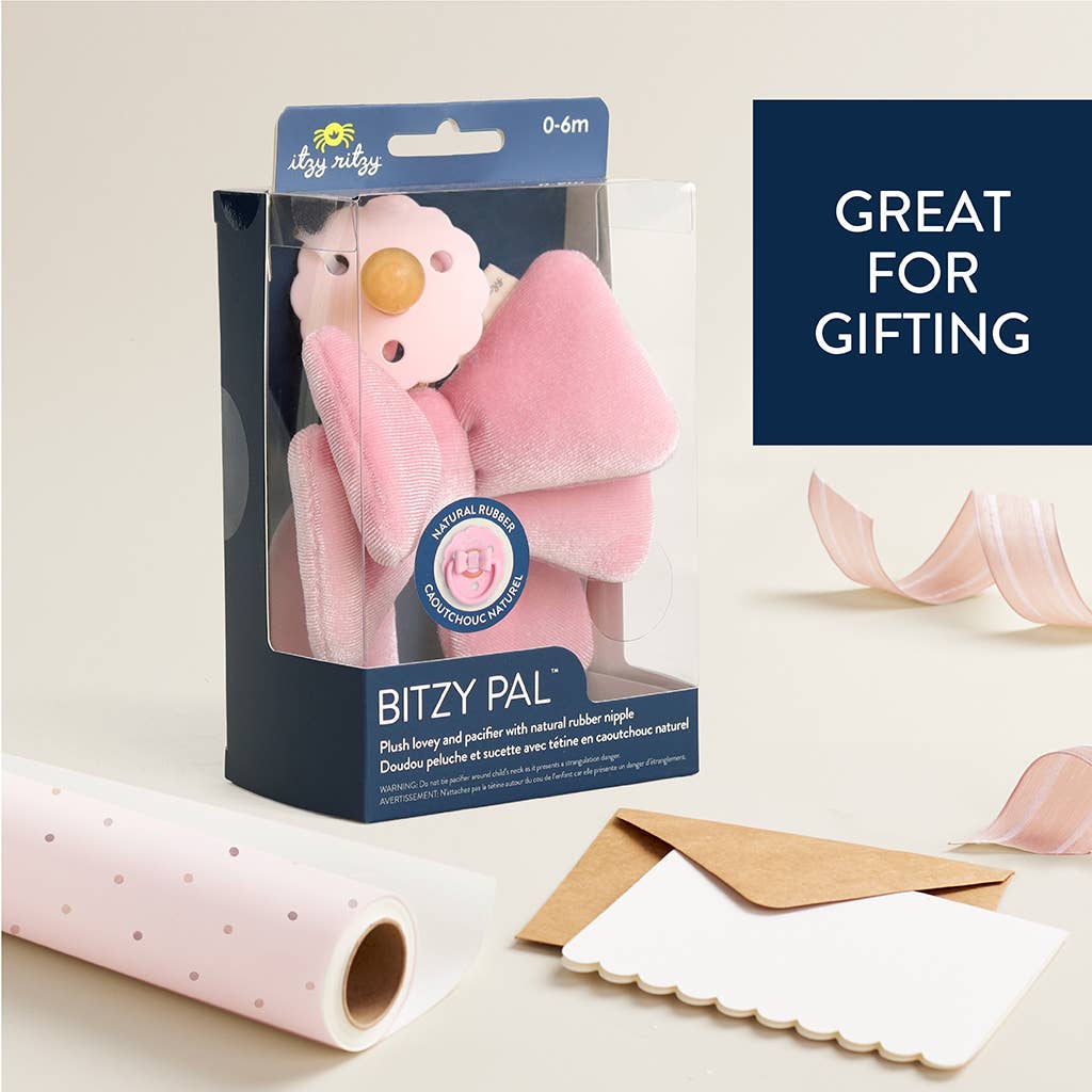 Itzy Ritzy | Bitzy Pal Natural Rubber Pacifier & Plush