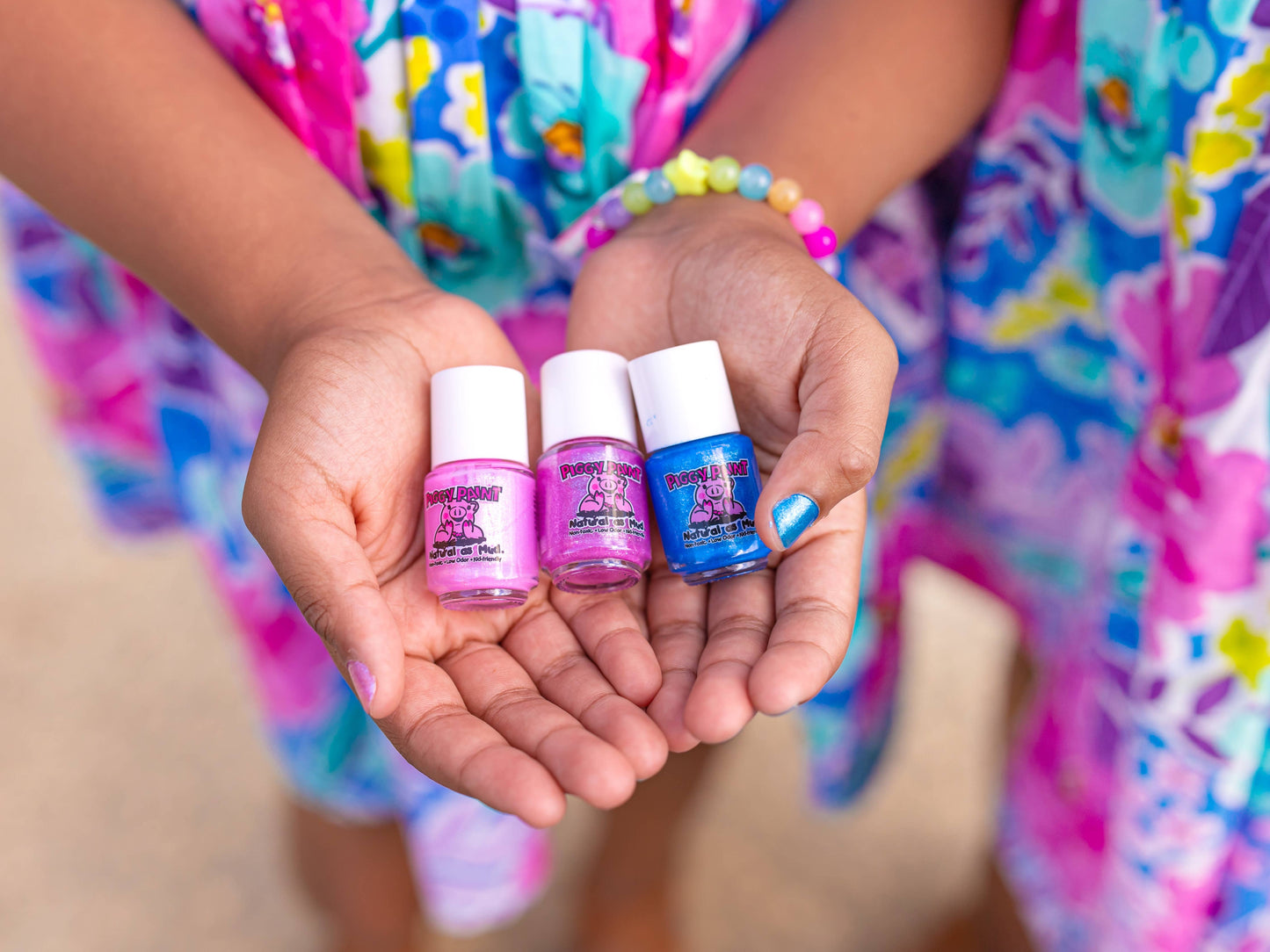Piggy Paint - Shimmer & Sparkle Gift Set Non-Toxic Kids Nail Polish