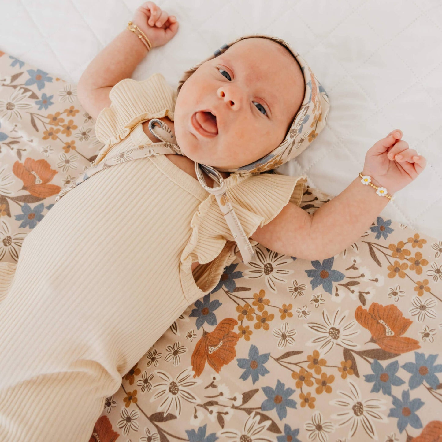Copper Pearl | Knit Swaddle Blanket - Eden
