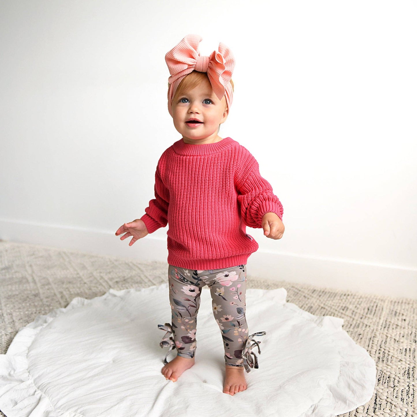 Deep Pink Oversized Sweater