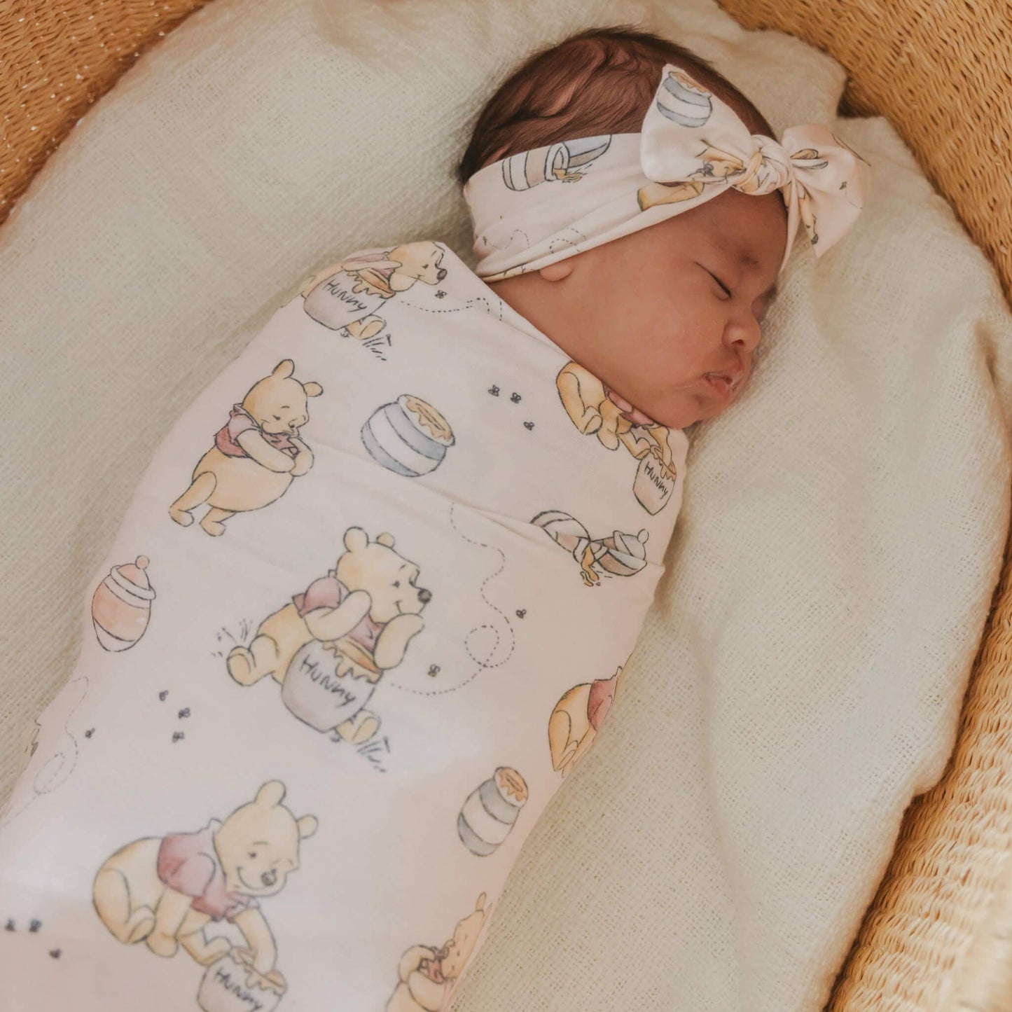 Copper Pearl | Knit Swaddle Blanket - Hunny