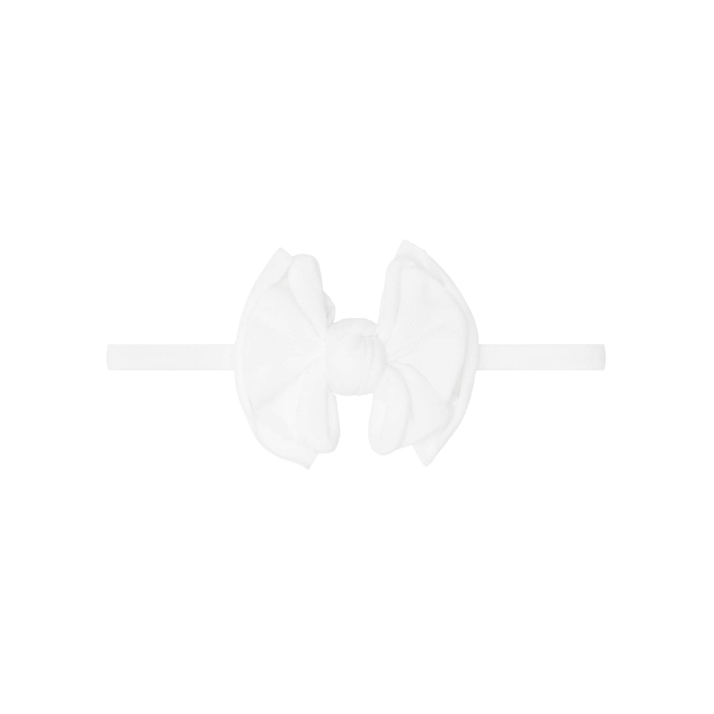 Baby Bling Bows - Baby Bling® Baby FAB® Skinny soft nylon bow headband