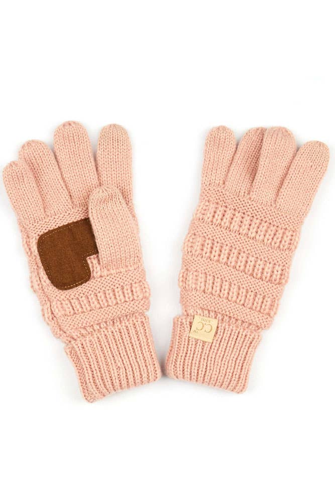 C.C Kids Knit Gloves
