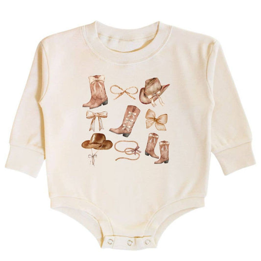 Cowgirl Cutie Long Sleeve Romper