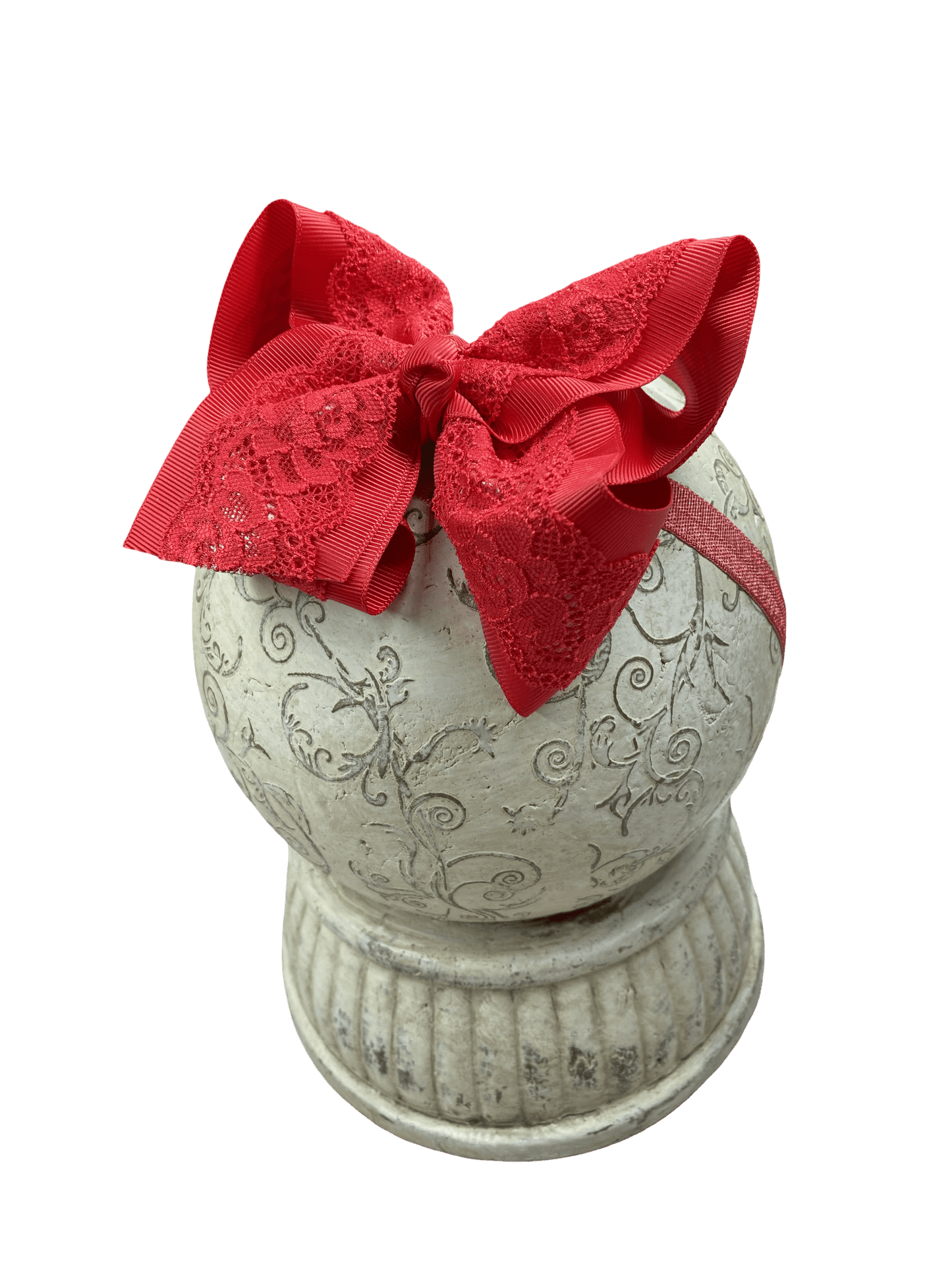 4.5" Chantilly Lace Classic Hair Bow