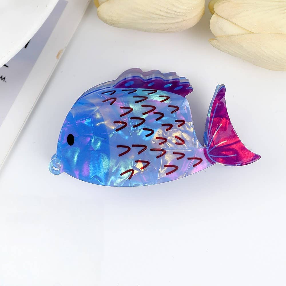 Reel Cute Fish Claw Clips