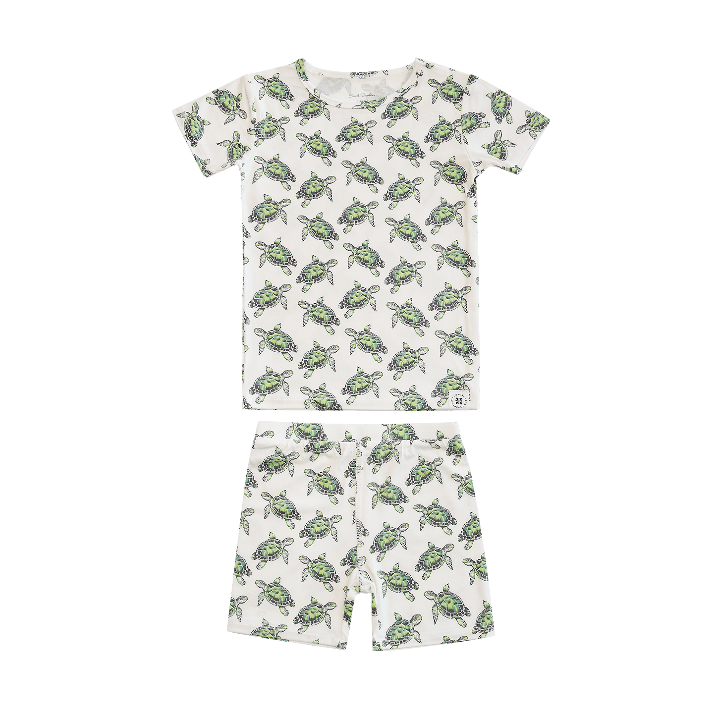 Sweet Bamboo | Sweet Sea Turtle Summer Pajama Set