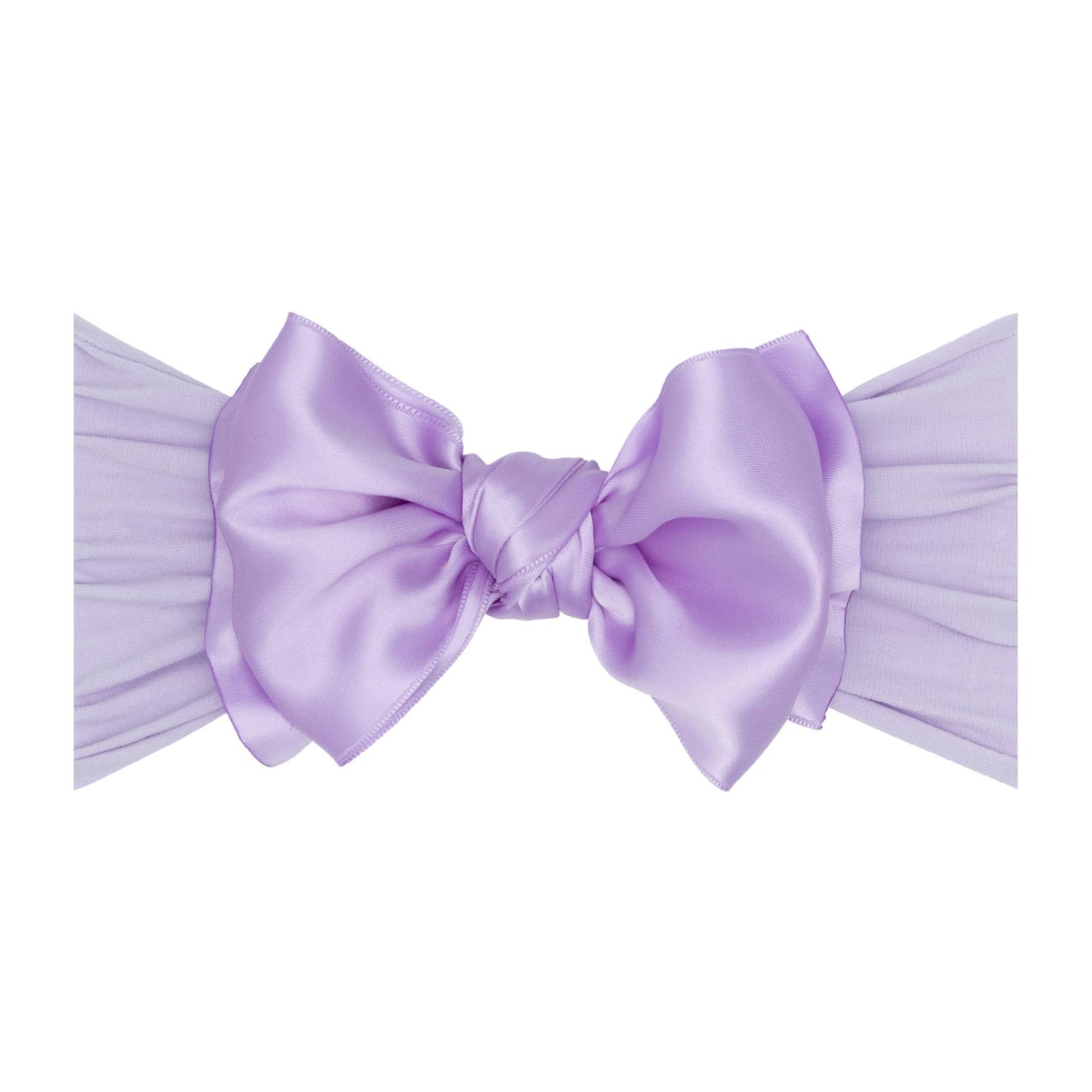 Baby Bling® Satin FAB® soft nylon headband with satin bow