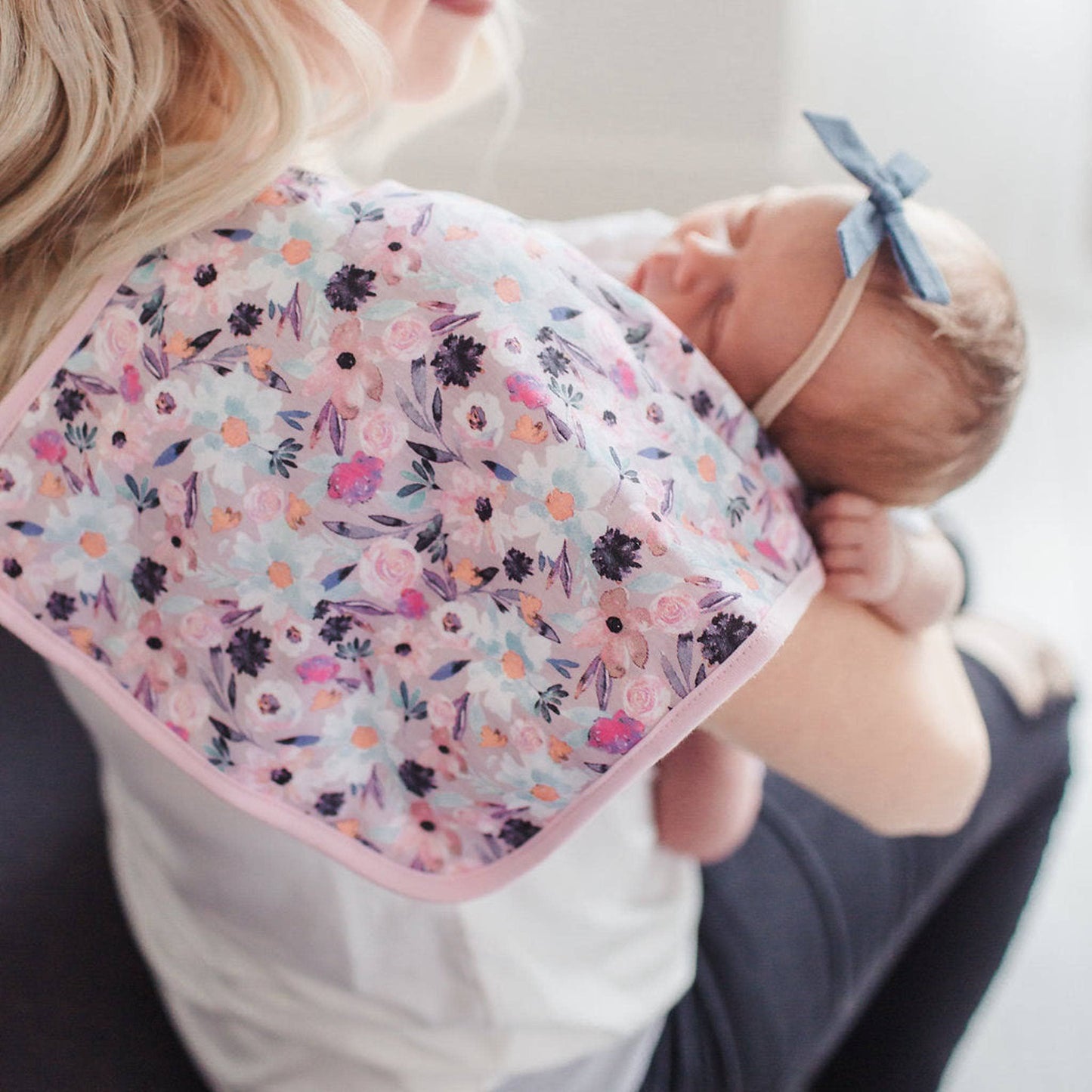 Copper Pearl | 3 Pack Premium Burp Cloths - Morgan