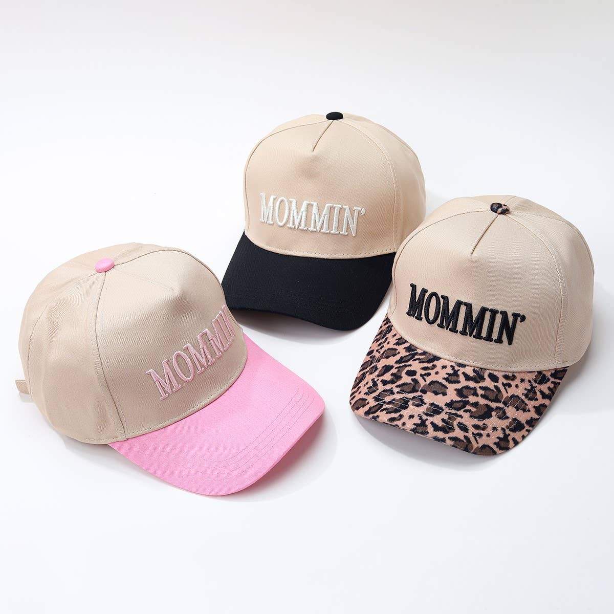 MOMMIN Embroidered Trucker Hat - Vintage Style