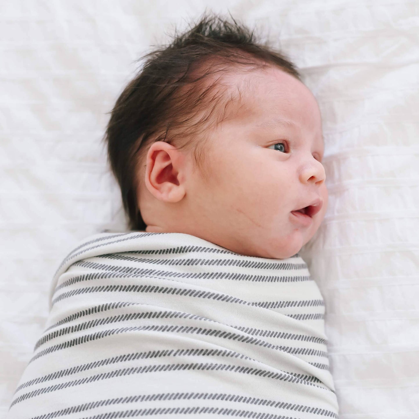 Copper Pearl | Knit Swaddle Blanket - Midtown