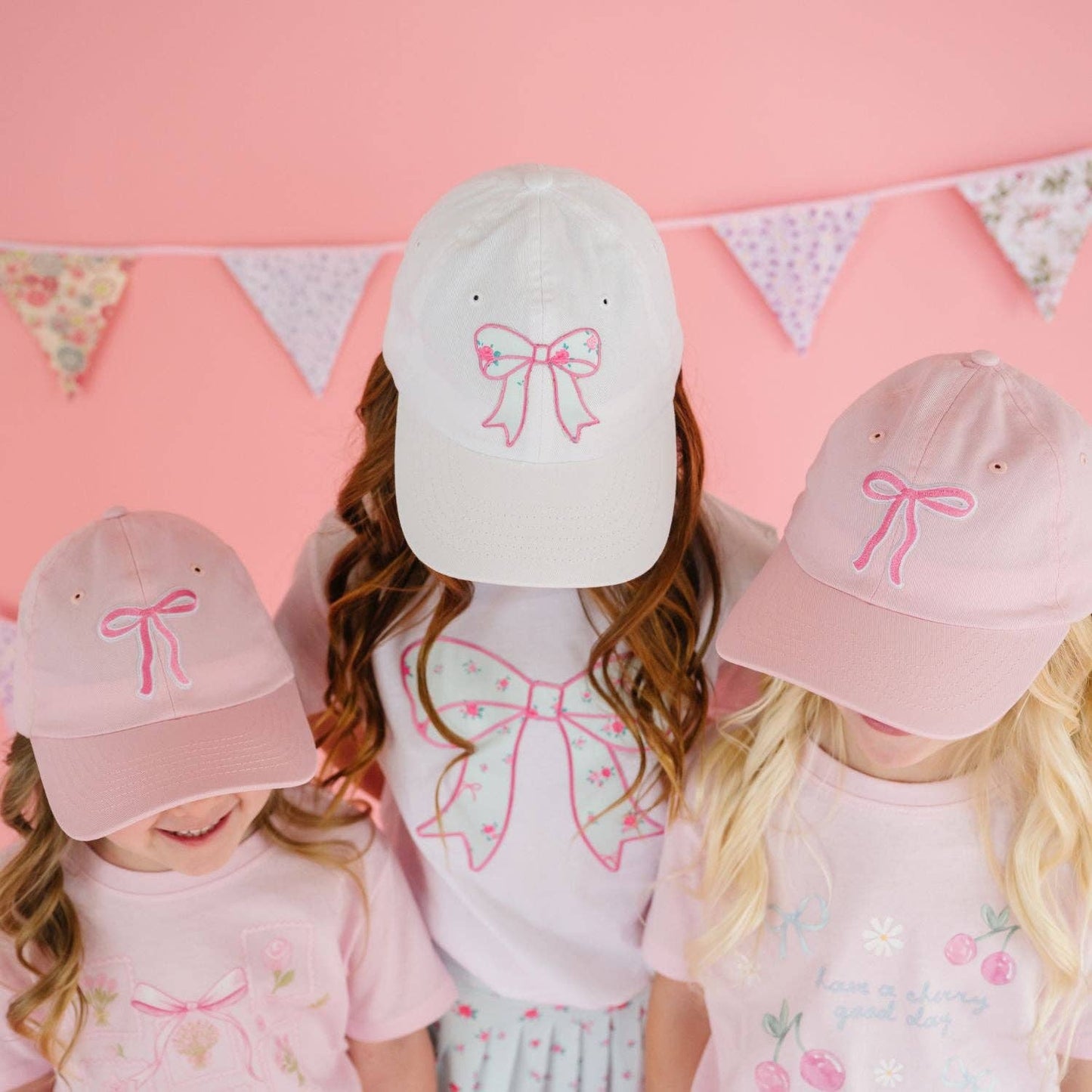 Coquette Bow Patch Baseball Hat