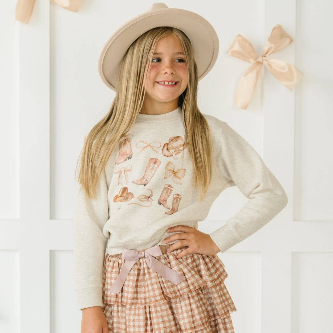 Girls Cowgirl Cutie Sweatshirt