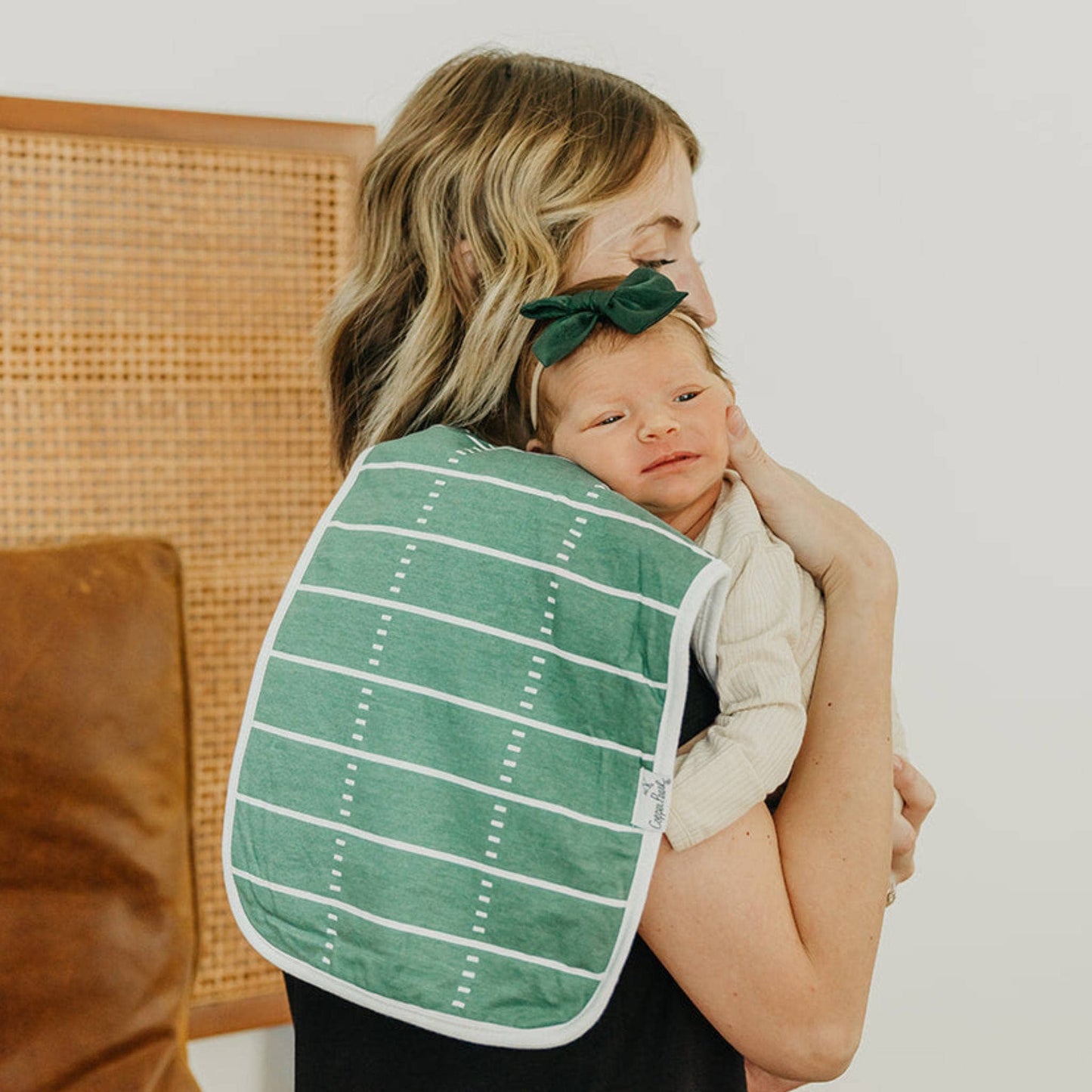 Copper Pearl | 3 Pack Premium Burp Cloths - Blitz