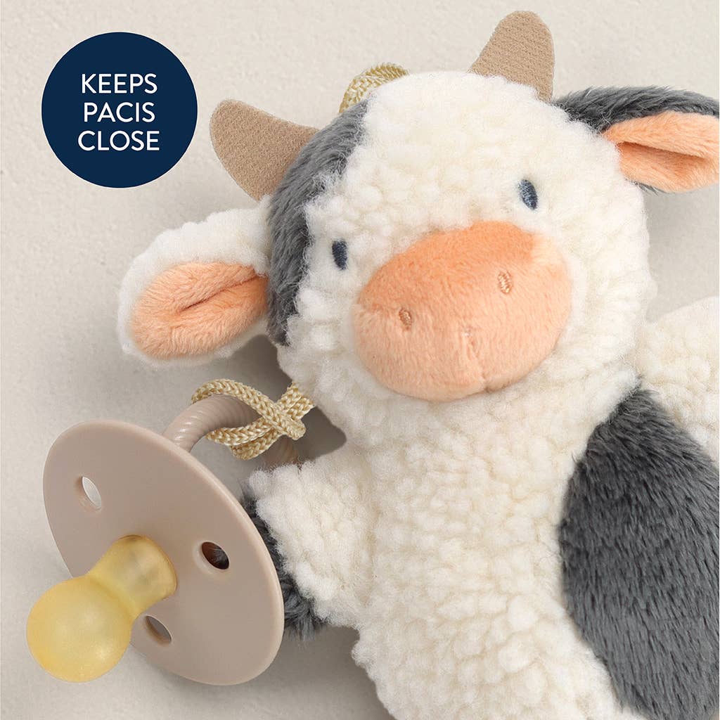 Itzy Ritzy | Bitzy Pal Natural Rubber Pacifier & Plush